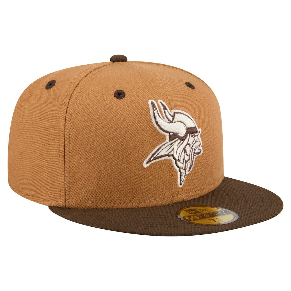 Two-Tone Walnut 59FIFTY Fitted Hat - Minnesota Vikings Hats