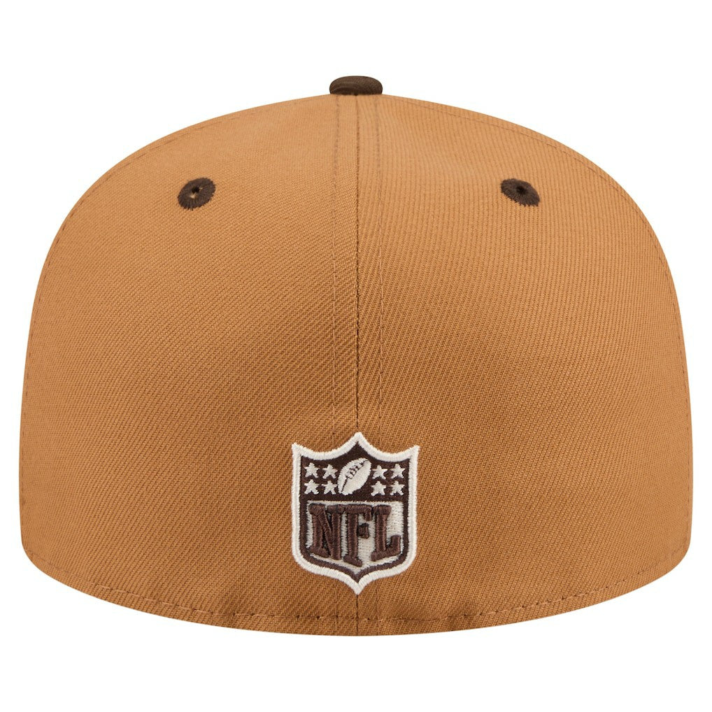 Two-Tone Walnut 59FIFTY Fitted Hat - New England Patriots Hats