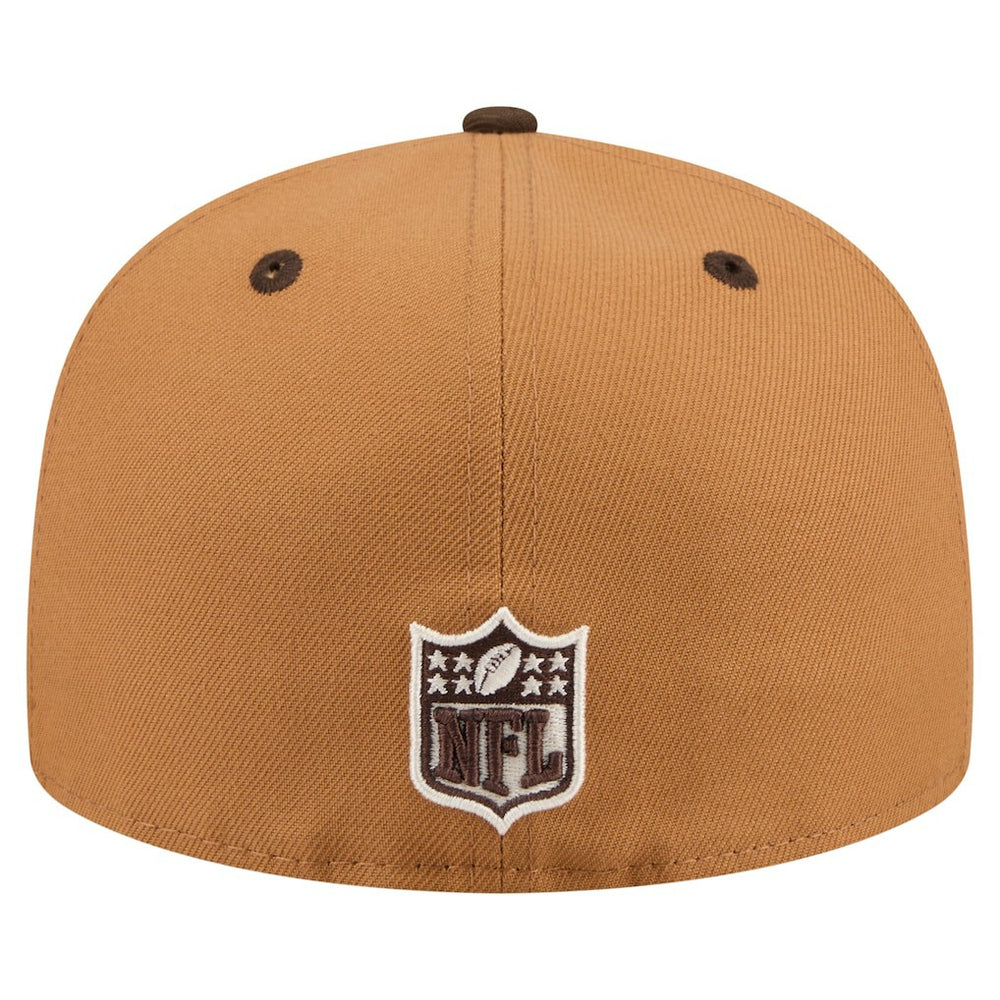 Two-Tone Walnut 59FIFTY Fitted Hat - New England Patriots Hats