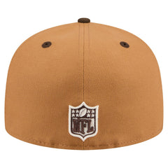 Two-Tone Walnut 59FIFTY Fitted Hat - New Orleans Saints Hats