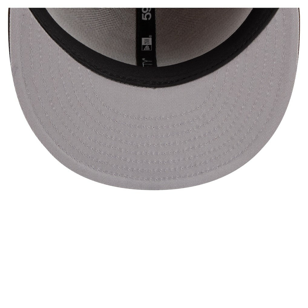 Two-Tone Walnut 59FIFTY Fitted Hat - New Orleans Saints Hats