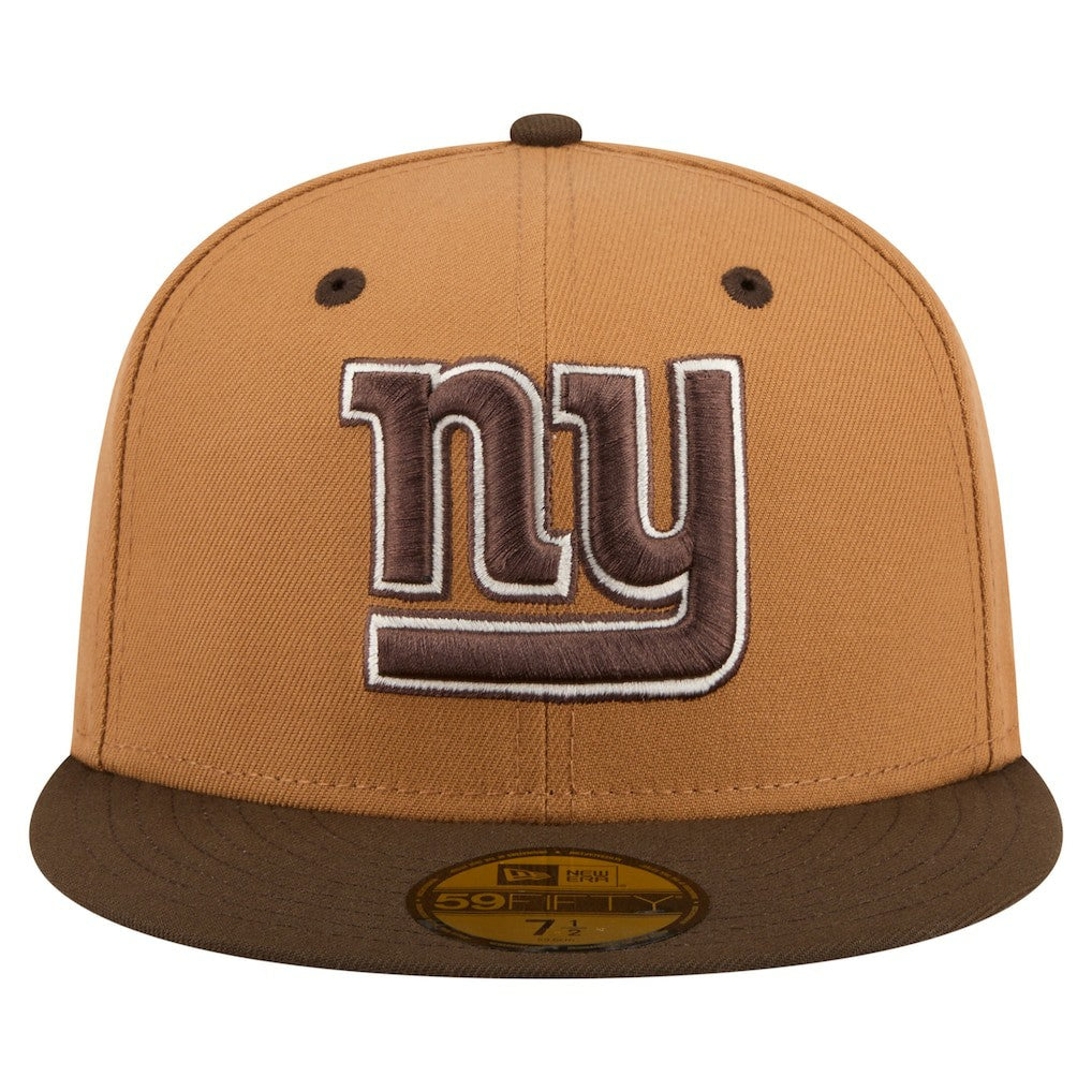 Two-Tone Walnut 59FIFTY Fitted Hat - New York Giants Hats