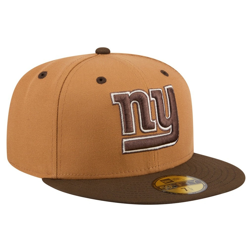 Two-Tone Walnut 59FIFTY Fitted Hat - New York Giants Hats