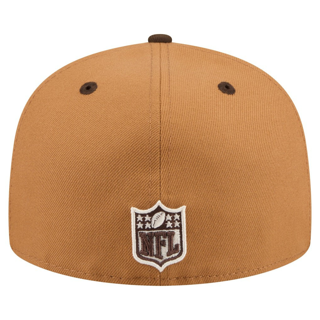 Two-Tone Walnut 59FIFTY Fitted Hat - New York Giants Hats