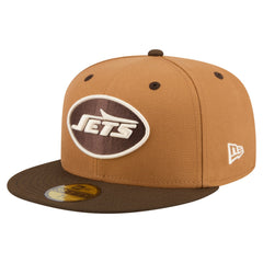 Two-Tone Walnut 59FIFTY Fitted Hat - New York Jets Hats