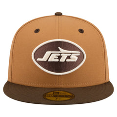Two-Tone Walnut 59FIFTY Fitted Hat - New York Jets Hats