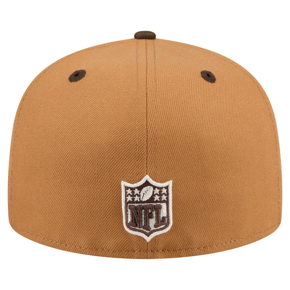 Two-Tone Walnut 59FIFTY Fitted Hat - Philadelphia Eagles Hats
