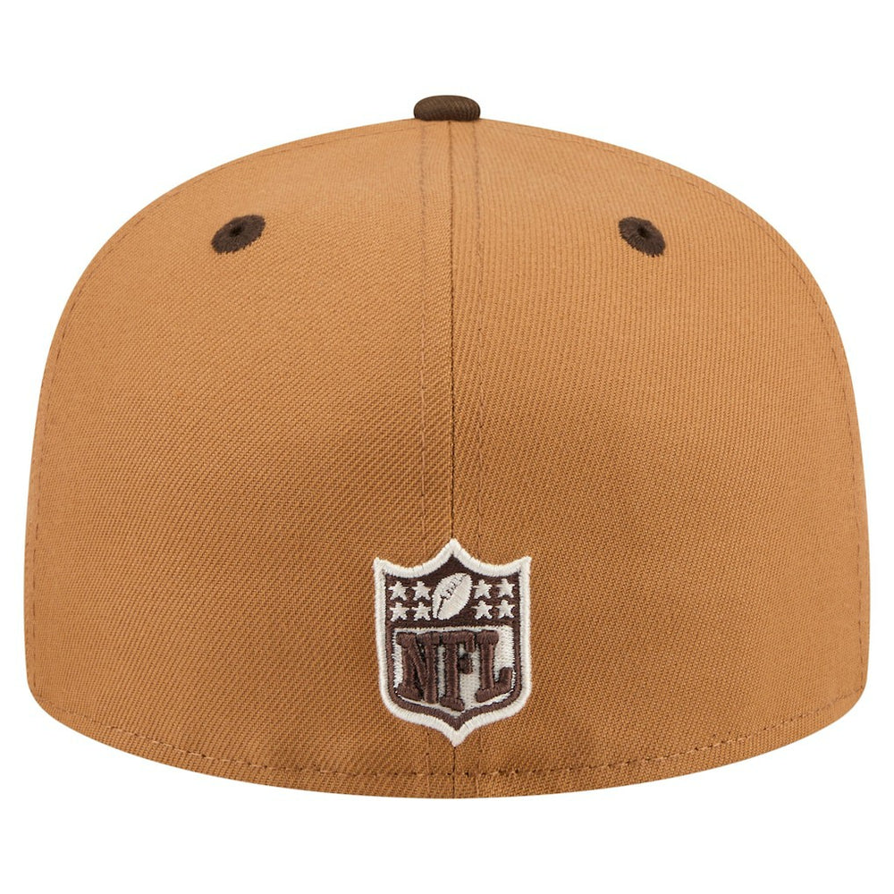 Two-Tone Walnut 59FIFTY Fitted Hat - Philadelphia Eagles Hats