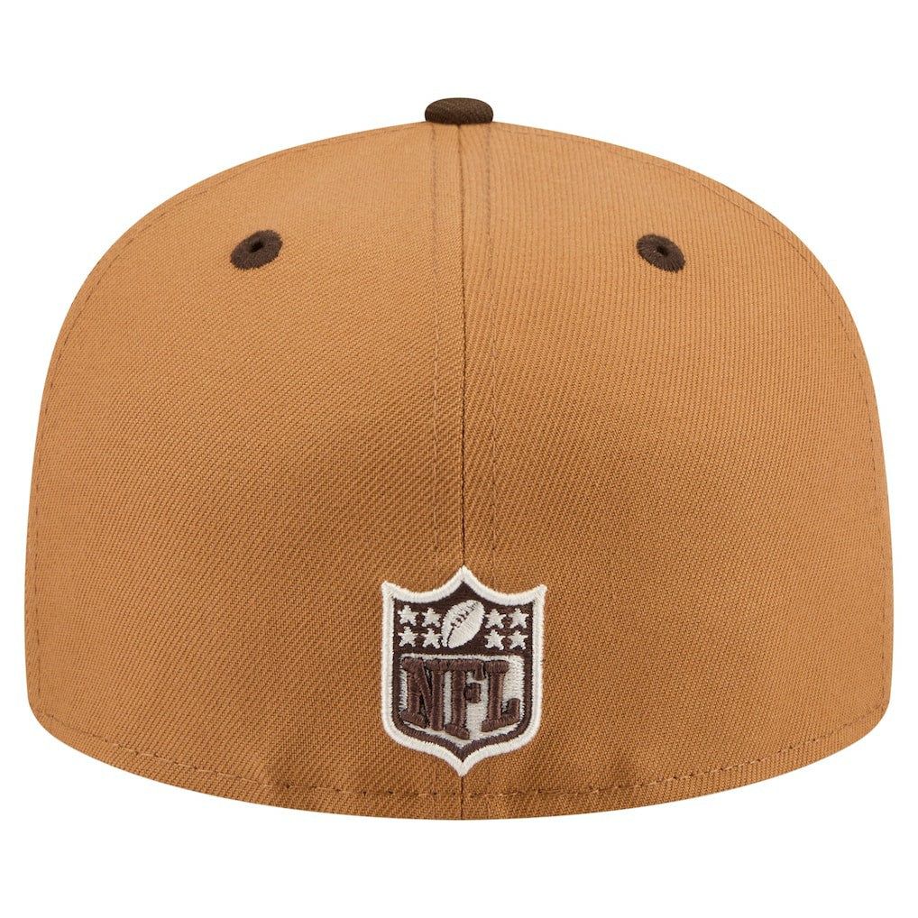 Two-Tone Walnut 59FIFTY Fitted Hat - San Francisco 49ers Hats