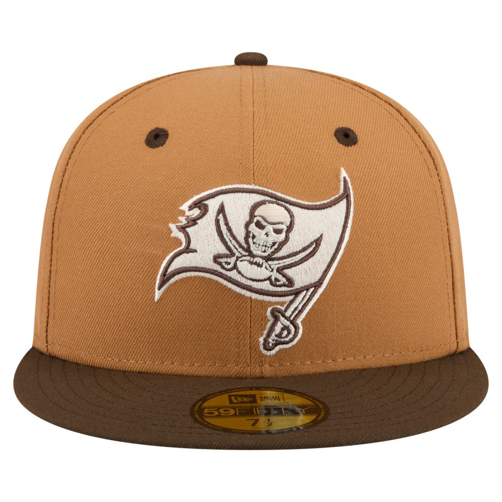 Two-Tone Walnut 59FIFTY Fitted Hat - Tampa Bay Buccaneers Hats