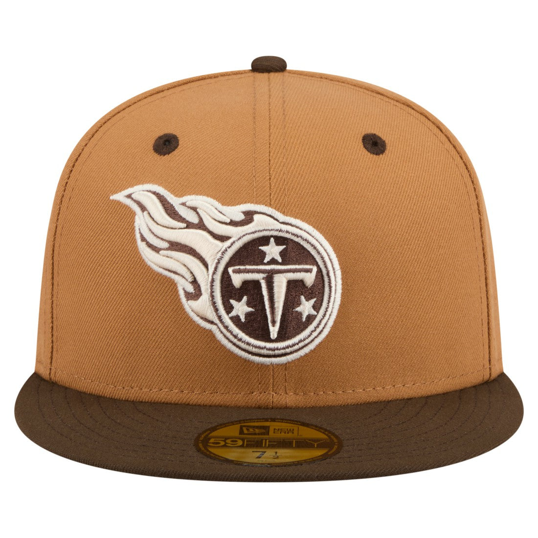 Two-Tone Walnut 59FIFTY Fitted Hat - Tennessee Titans Hats