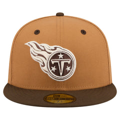 Two-Tone Walnut 59FIFTY Fitted Hat - Tennessee Titans Hats