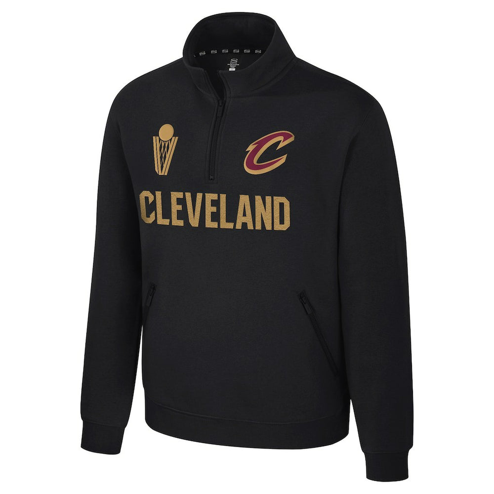 Cleveland Cavaliers Stadium Essentials Unisex First Team Trainer Quarter-Zip Pullover sale