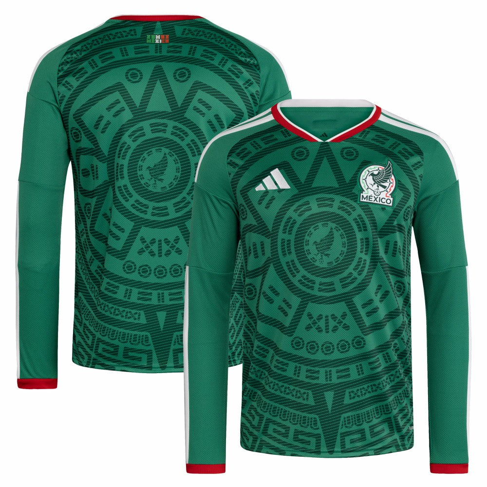 Mexico National Team FIFA x World Cup 2026 Home Replica Long Sleeve Jersey