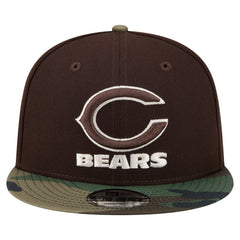 Adult Burnt Wood Camo 9FIFTY Snapback Hat - Chicago Bears Hats