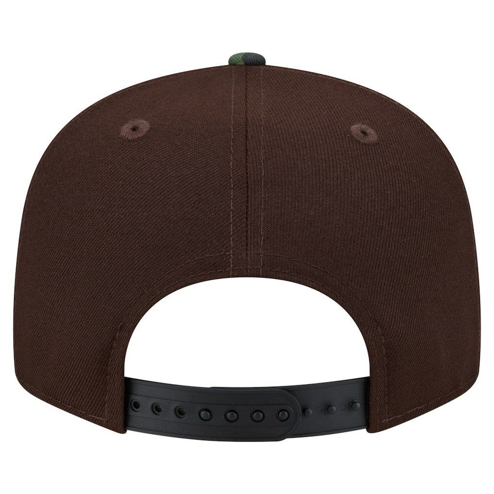 Adult Burnt Wood Camo 9FIFTY Snapback Hat - Miami Dolphins Hats