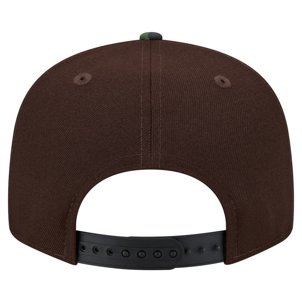 Adult Burnt Wood Camo 9FIFTY Snapback Hat - Miami Dolphins Hats