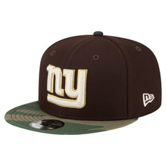 Adult Burnt Wood Camo 9FIFTY Snapback Hat - New York Giants Hats