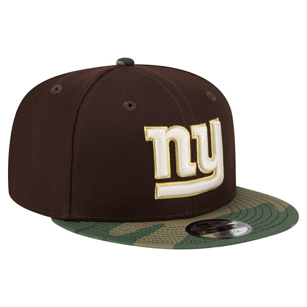 Adult Burnt Wood Camo 9FIFTY Snapback Hat - New York Giants Hats