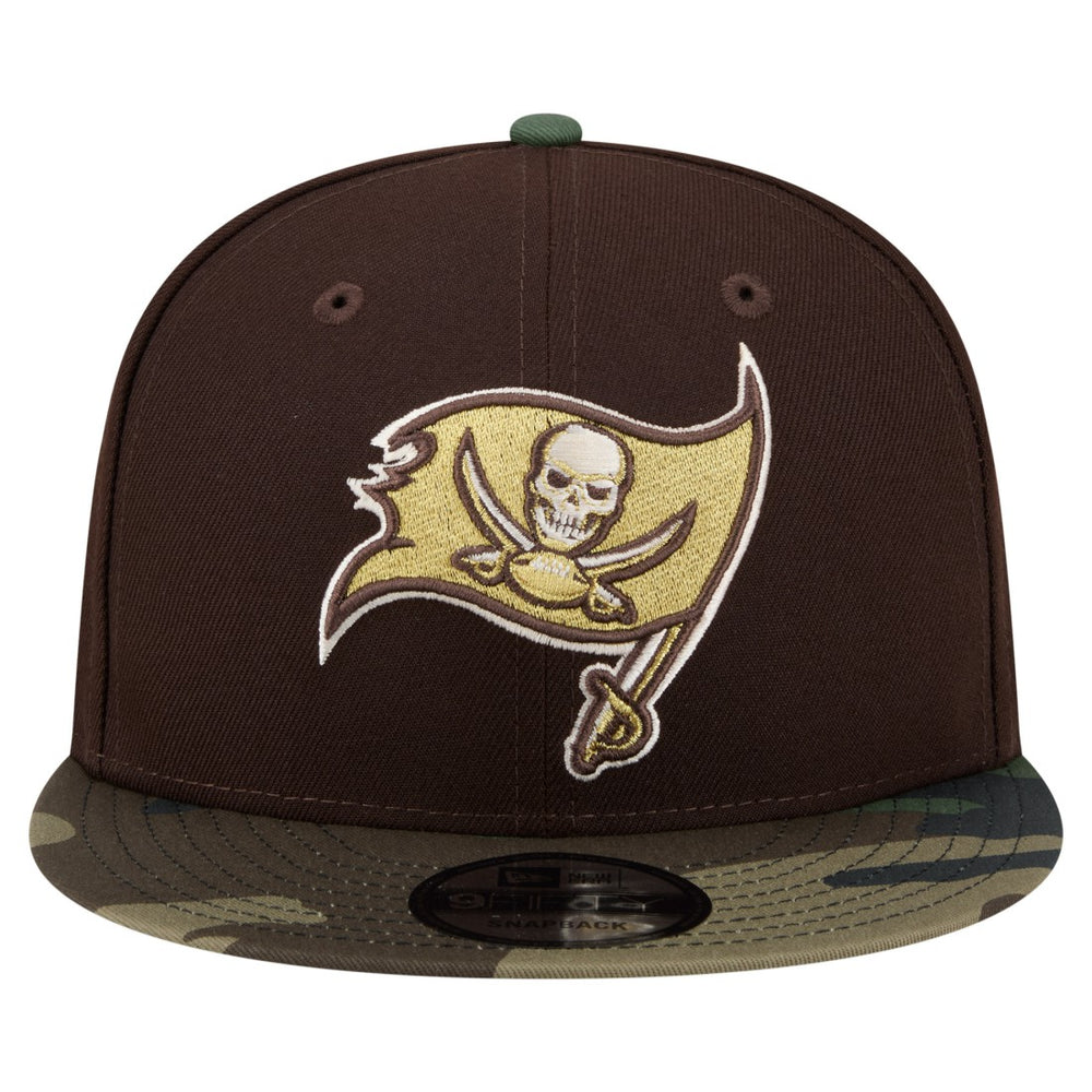 Adult Burnt Wood Camo 9FIFTY Snapback Hat - Tampa Bay Buccaneers Hats