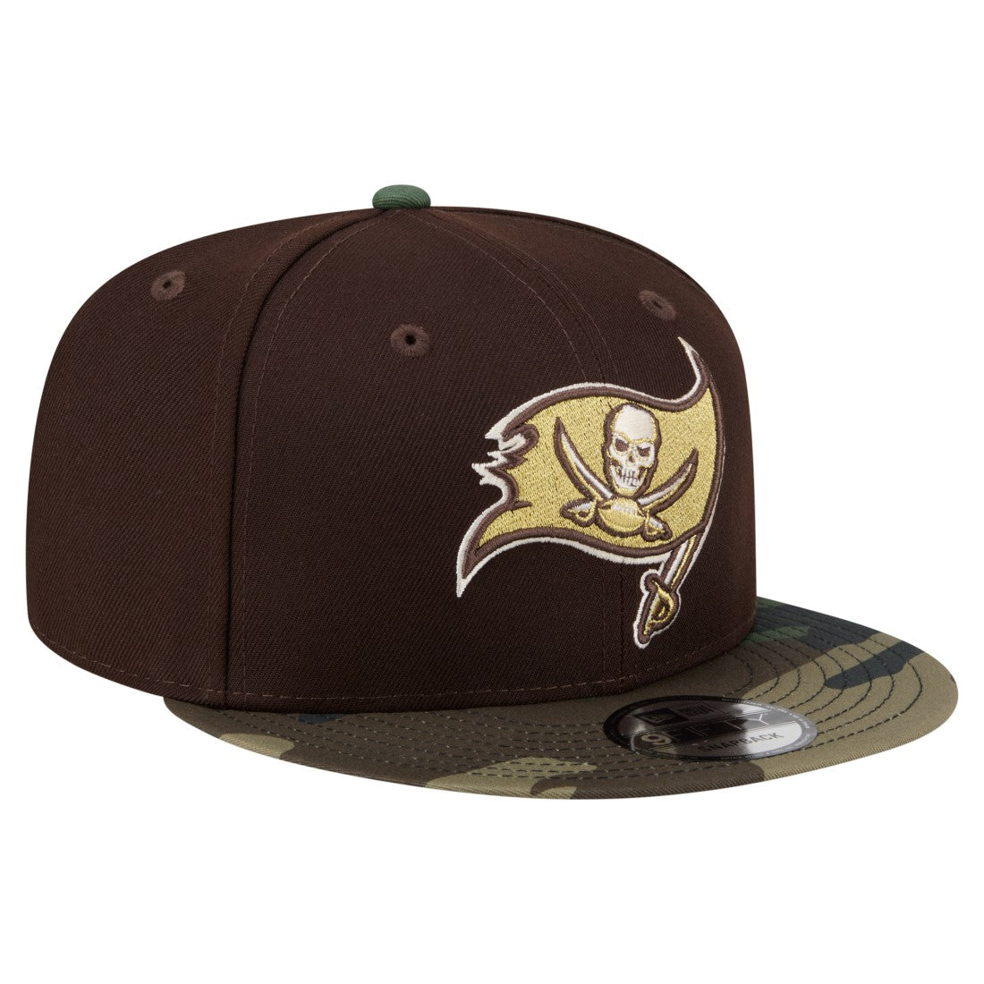 Adult Burnt Wood Camo 9FIFTY Snapback Hat - Tampa Bay Buccaneers Hats