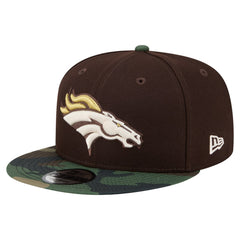 Adult Burnt Wood Camo 9FIFTY Snapback Hat - Denver Broncos Hats