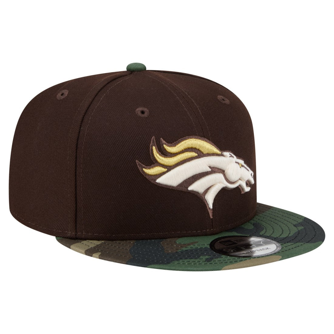 Adult Burnt Wood Camo 9FIFTY Snapback Hat - Denver Broncos Hats