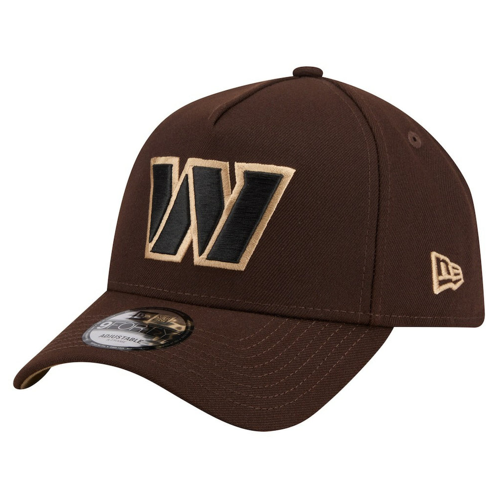 Burnt Wood A-Frame 9FORTY Adjustable Hat - Washington Commanders Hats