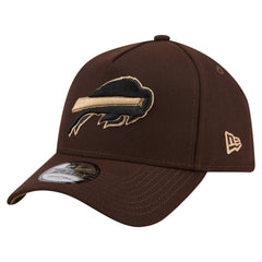 Burnt Wood A-Frame 9FORTY Adjustable Hat - Buffalo Bills Hats
