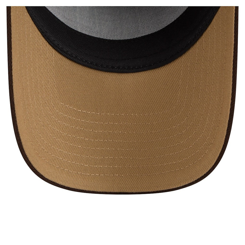 Burnt Wood A-Frame 9FORTY Adjustable Hat - New York Giants Hats