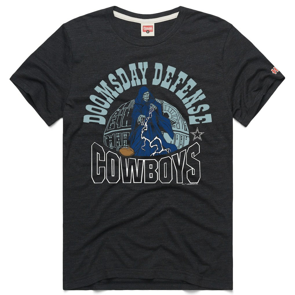 Homage Unisex Star Wars x NFL Tri-Blend T-Shirt - Dallas Cowboys T-shirts