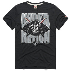 Homage Unisex Star Wars x NFL Tri-Blend T-Shirt - Las Vegas Raiders T-shirts