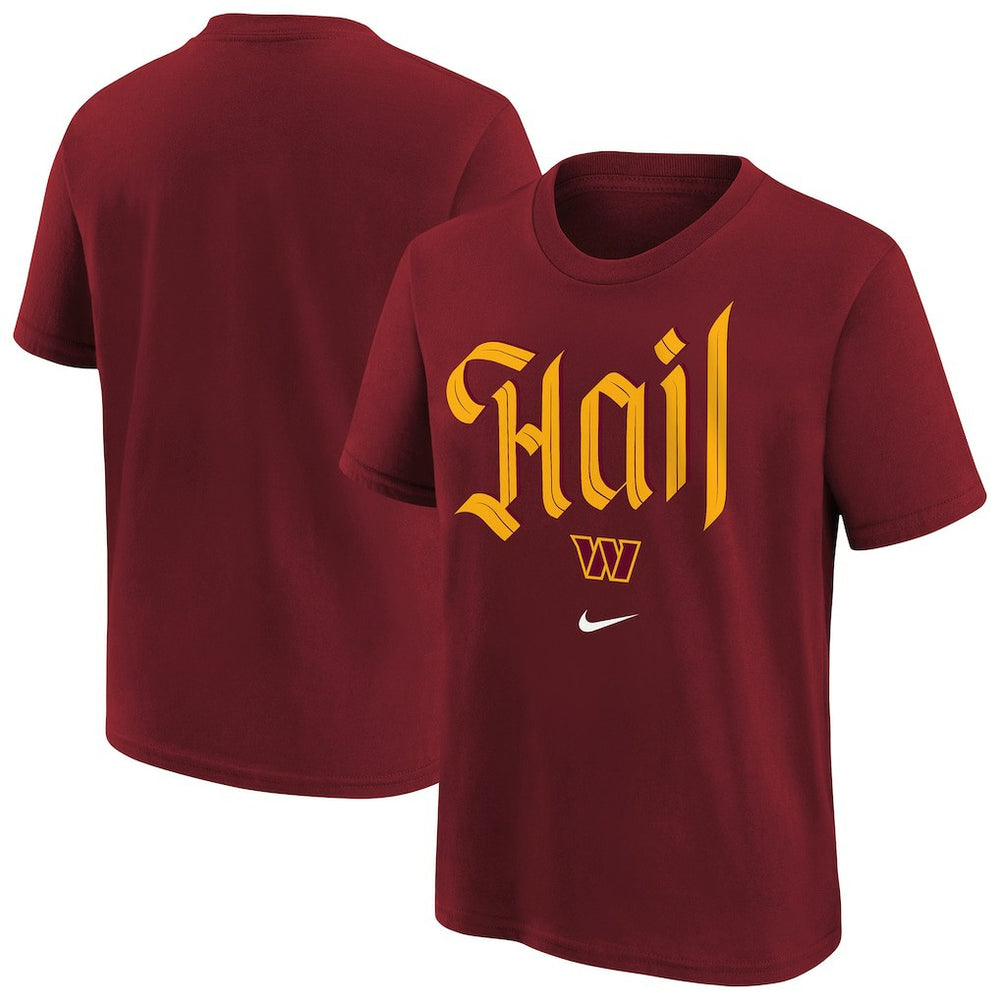 Youth Hail T-Shirt - Washington Commanders T-shirts