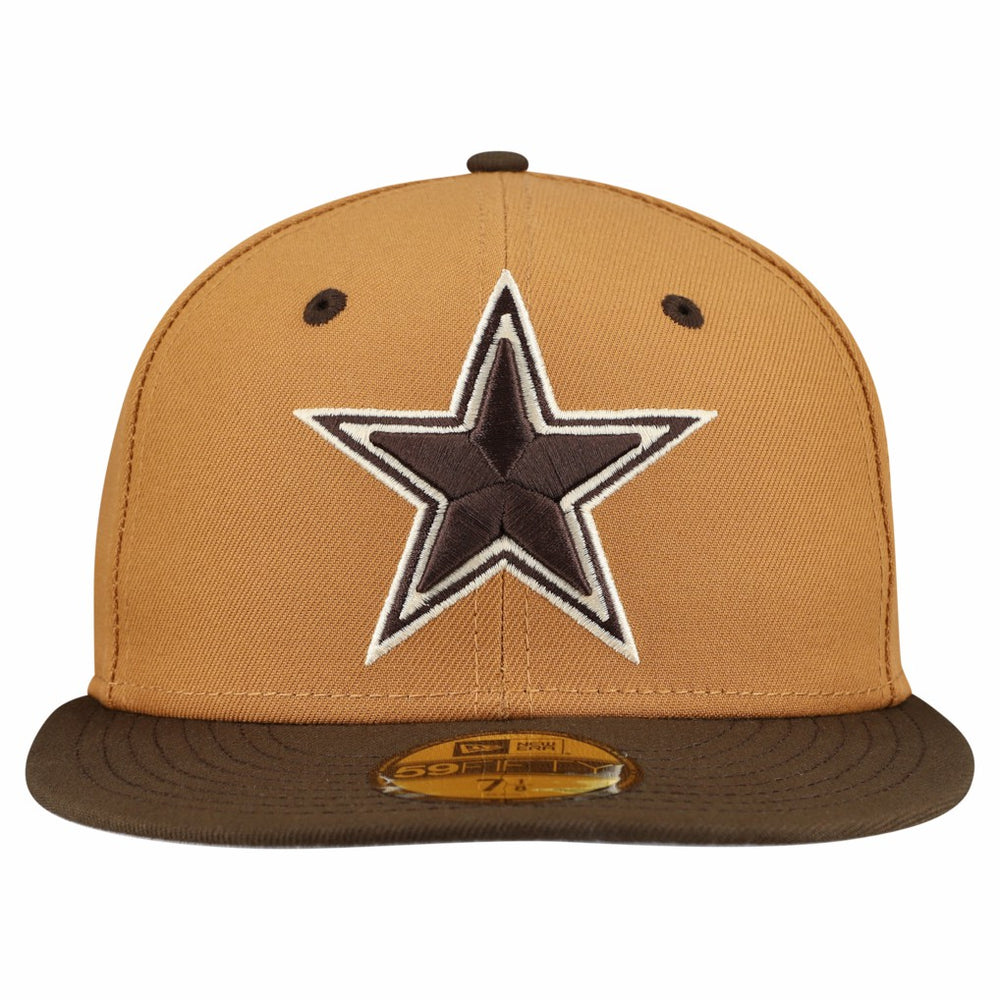 Two-Tone Walnut 59FIFTY Fitted Hat - Dallas Cowboys Hats
