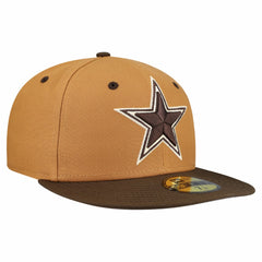 Two-Tone Walnut 59FIFTY Fitted Hat - Dallas Cowboys Hats