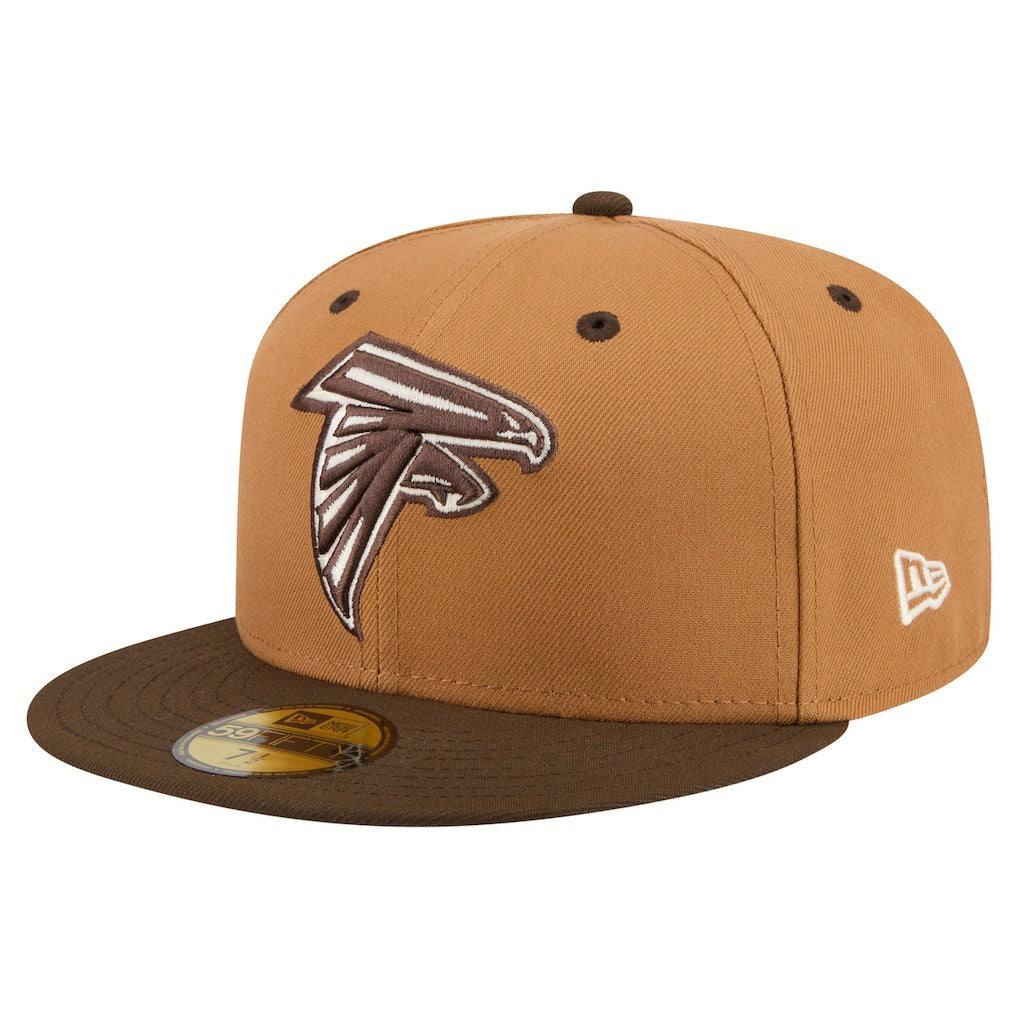 Two-Tone Walnut 59FIFTY Fitted Hat - Atlanta Falcons Hats