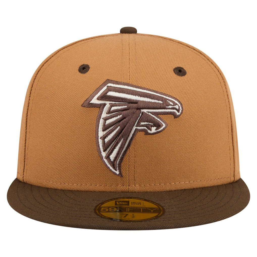 Two-Tone Walnut 59FIFTY Fitted Hat - Atlanta Falcons Hats
