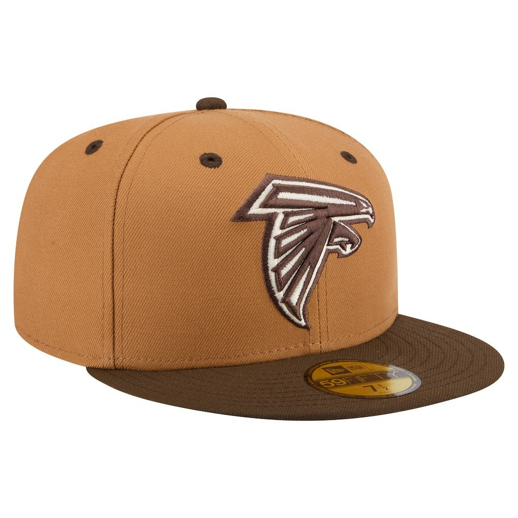 Two-Tone Walnut 59FIFTY Fitted Hat - Atlanta Falcons Hats