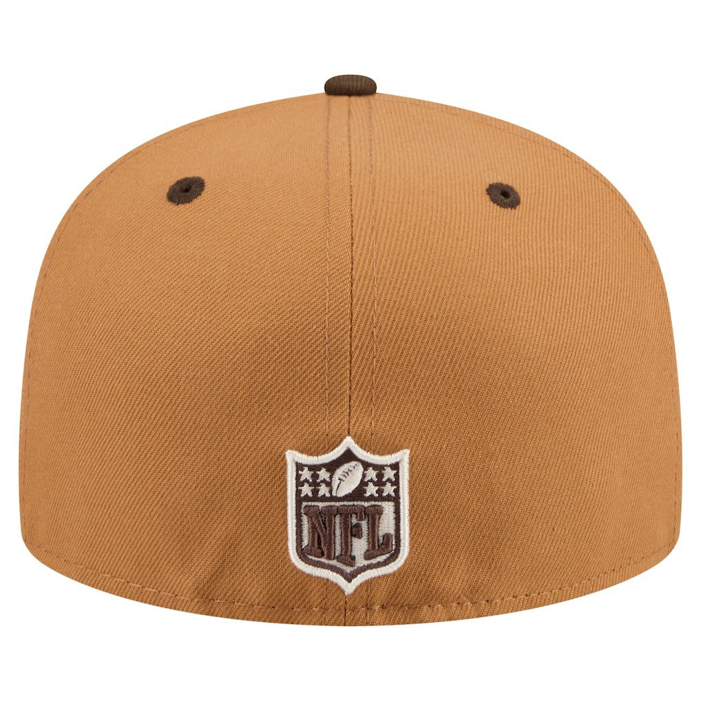 Two-Tone Walnut 59FIFTY Fitted Hat - Atlanta Falcons Hats