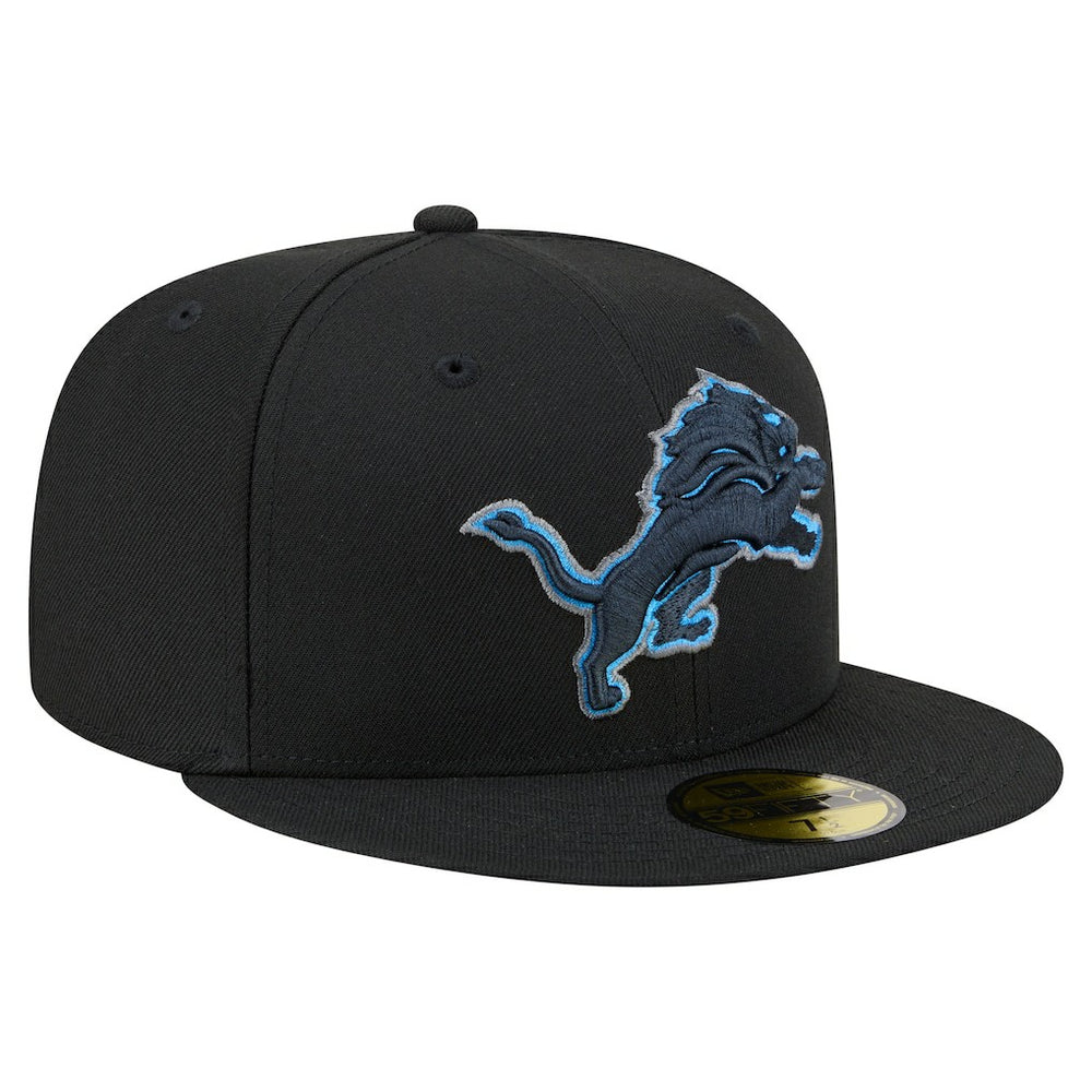 Color Pop 59FIFTY Fitted Hat - Detroit Lions Hats