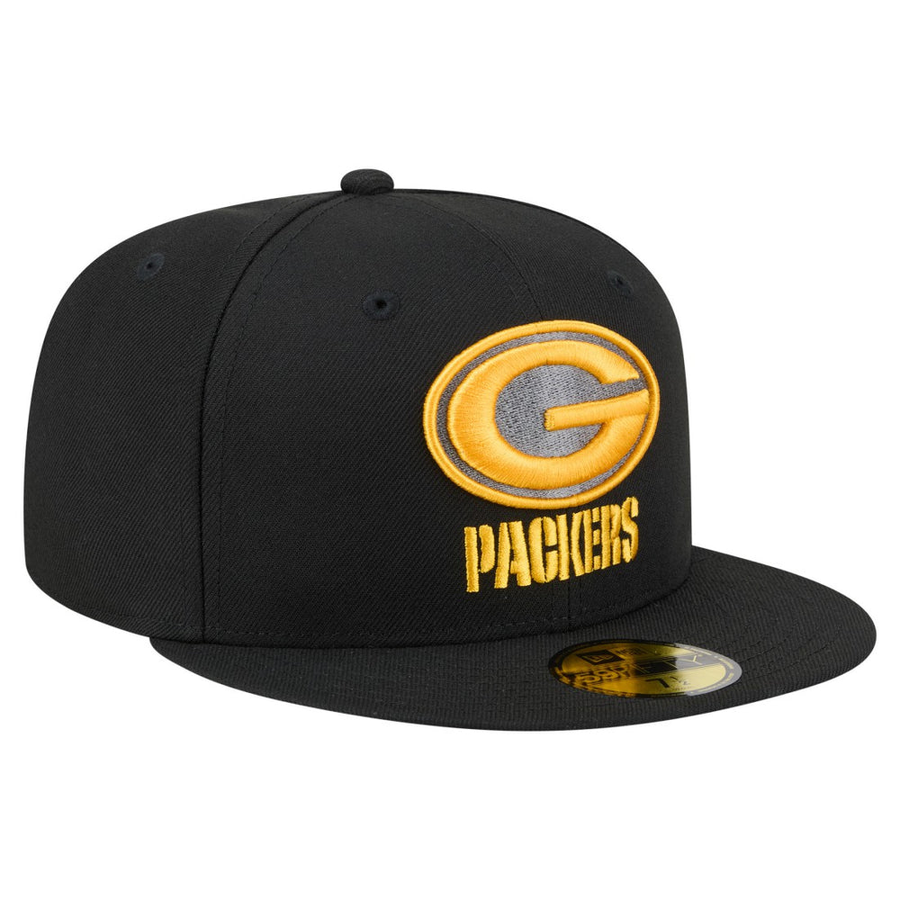 Color Pop 59FIFTY Fitted Hat - Green Bay Packers Hats
