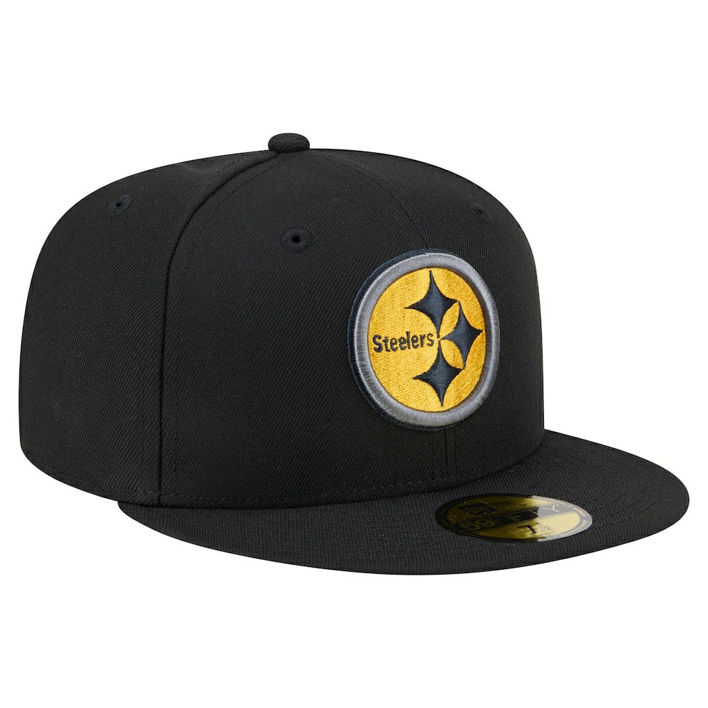 Color Pop 59FIFTY Fitted Hat - Pittsburgh Steelers Hats