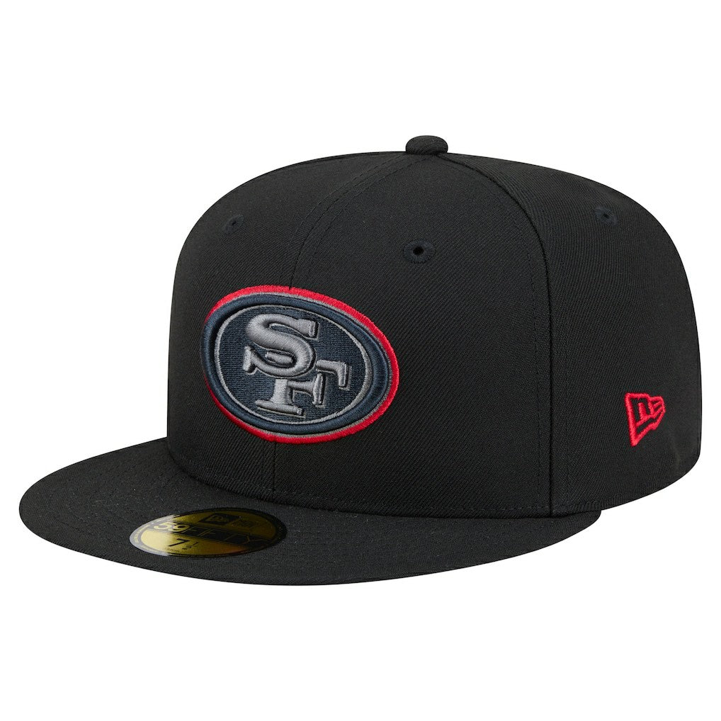 Color Pop 59FIFTY Fitted Hat - San Francisco 49ers Hats