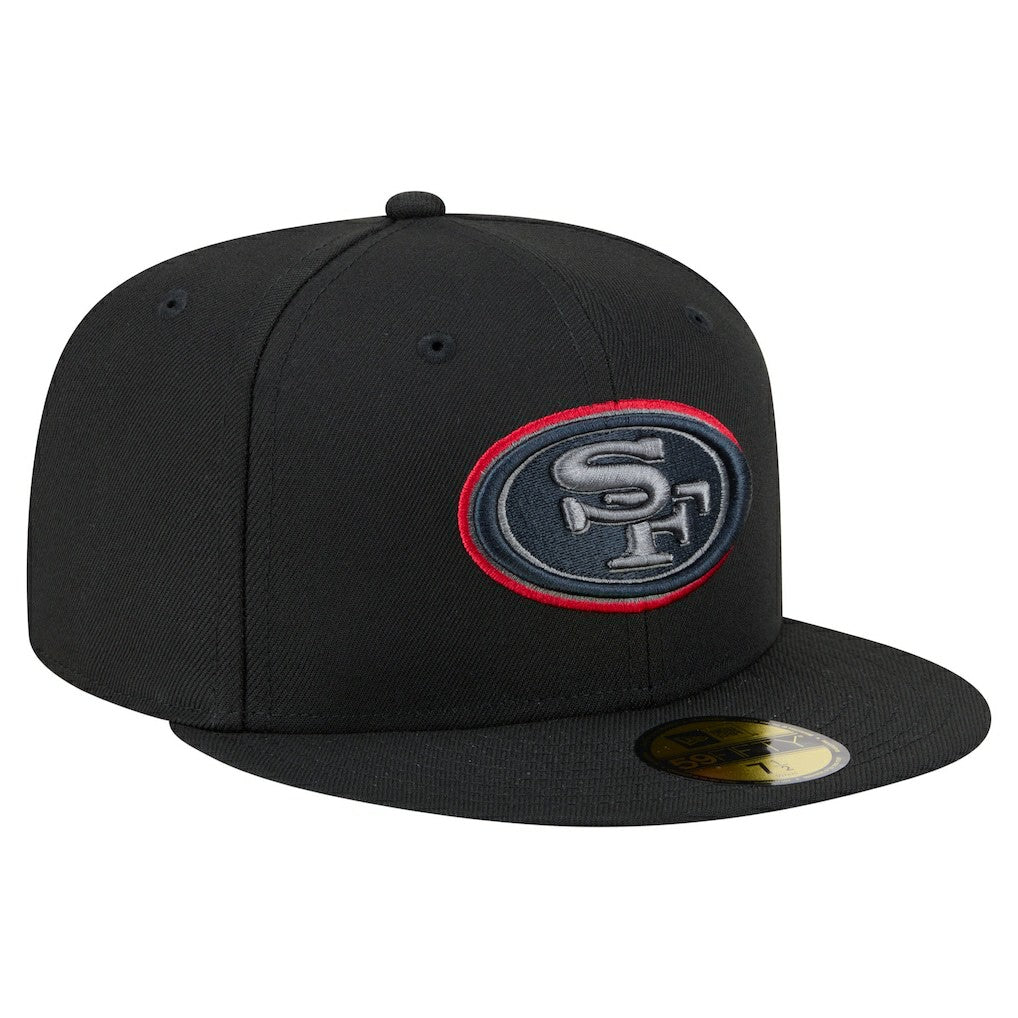 Color Pop 59FIFTY Fitted Hat - San Francisco 49ers Hats