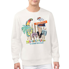 Margaritaville Gameday Party Fleece Sweatshirt - Denver Broncos Sweatshirts