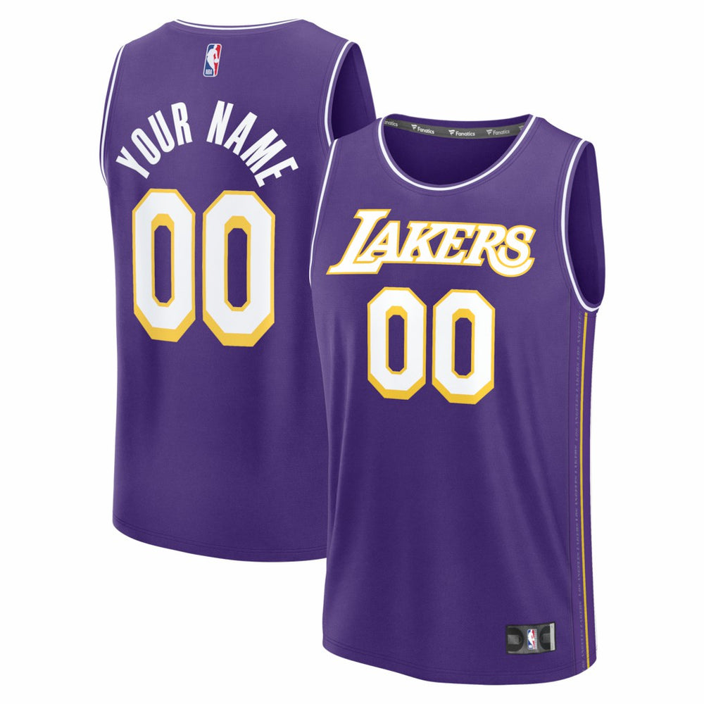 Fanatics Los Angeles Lakers Youth Fastbreak Custom Jersey