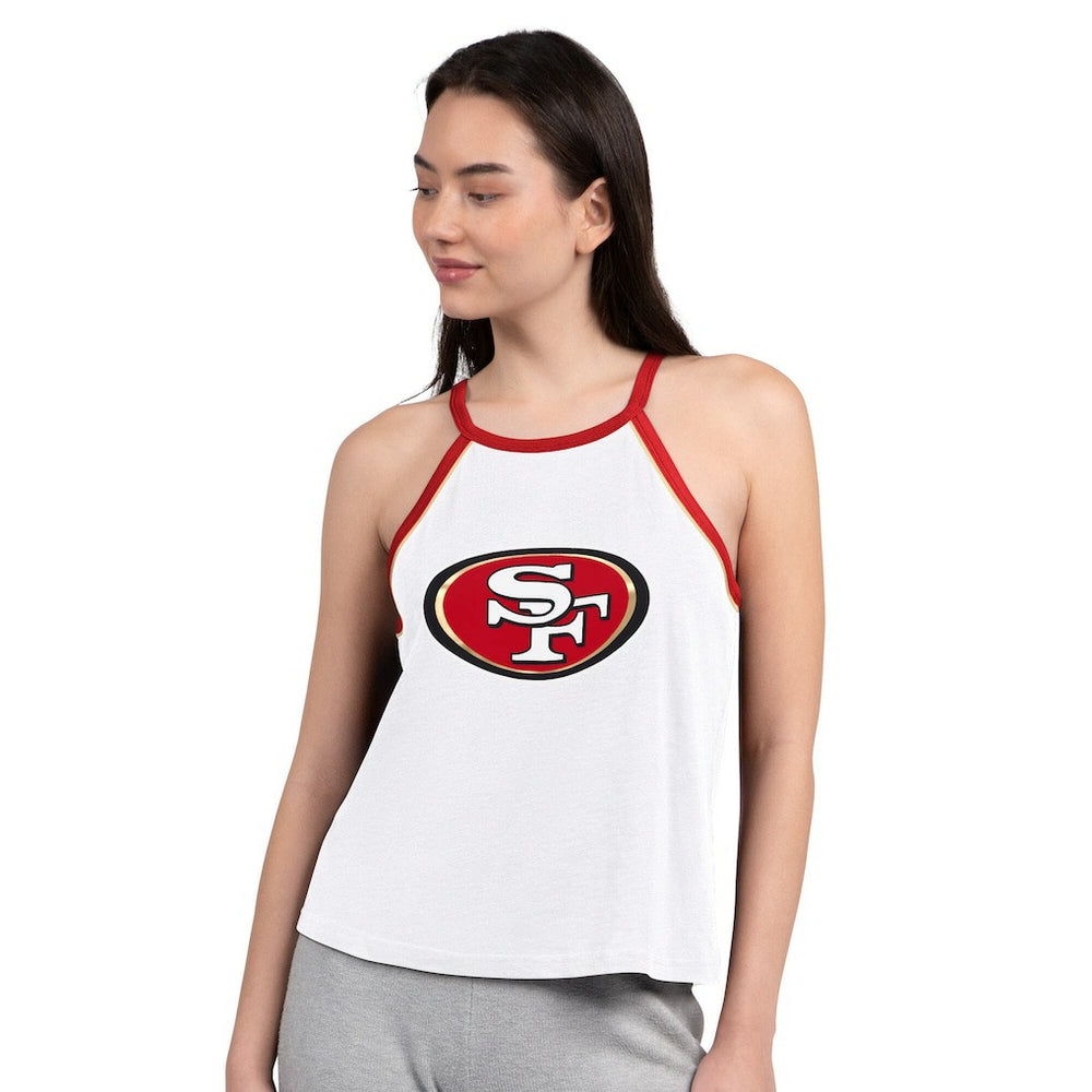 G-III 4Her by Carl Banks Women's Redemption Win Slub Tank Top - San Francisco 49ers Tops