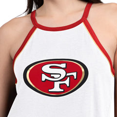 G-III 4Her by Carl Banks Women's Redemption Win Slub Tank Top - San Francisco 49ers Tops
