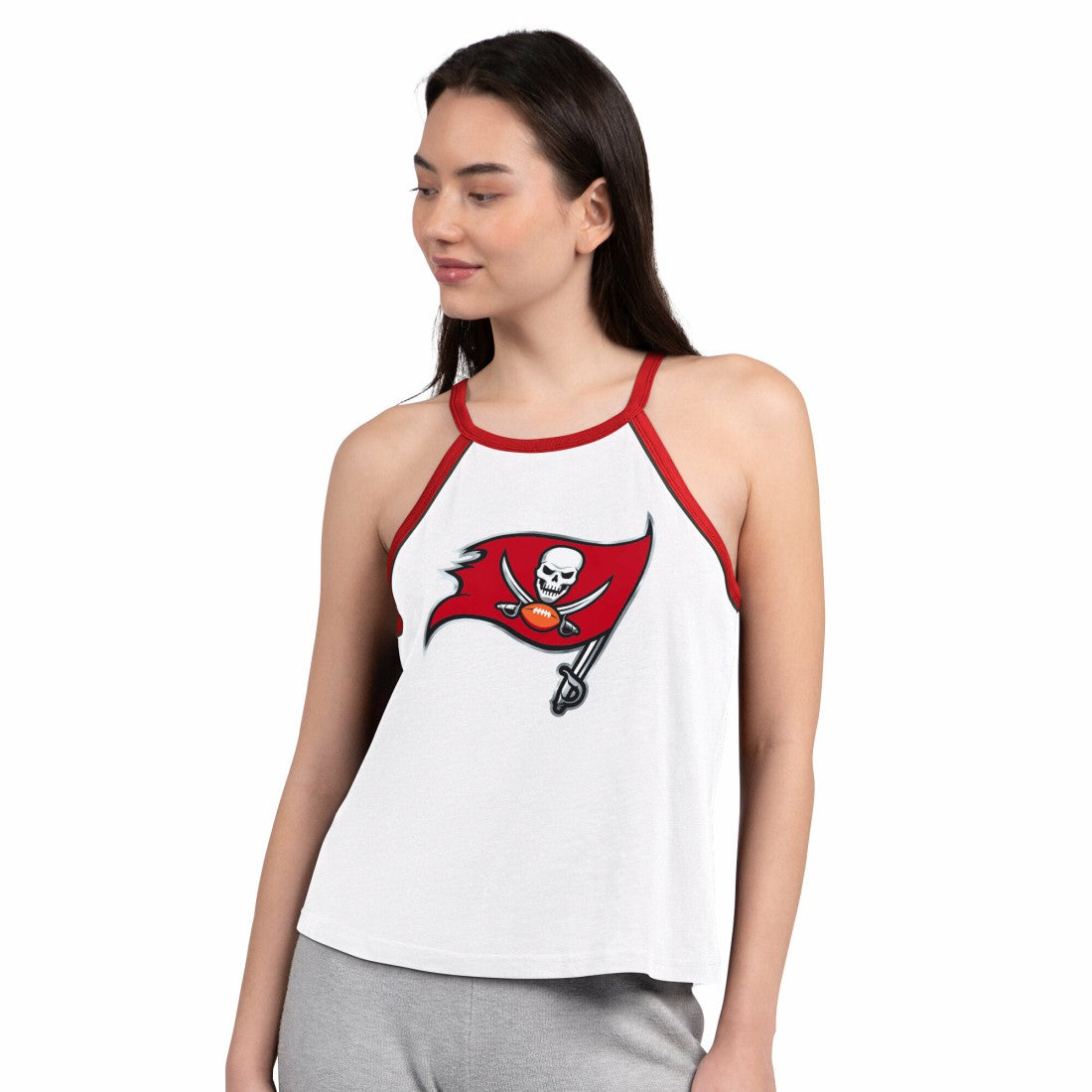 G-III 4Her by Carl Banks Women's Redemption Win Slub Tank Top - Tampa Bay Buccaneers Tops
