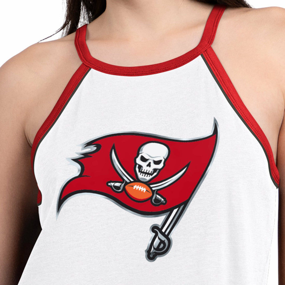 G-III 4Her by Carl Banks Women's Redemption Win Slub Tank Top - Tampa Bay Buccaneers Tops